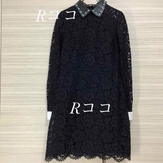 VALENTINO - 新品未使用 VALENTINOレースドレスワンピースの通販 by VALENTINO - 新品未使用 VALENTINOレースドレスワンピースの通販 by