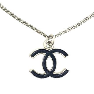 シャネル(CHANEL)の[USED/中古]CHANEL シャネル ネックレス・チョーカー ネックレス ココマーク ブラック リバーシブル 07V シルバー 中古 tdc-000386-4c(ネックレス)