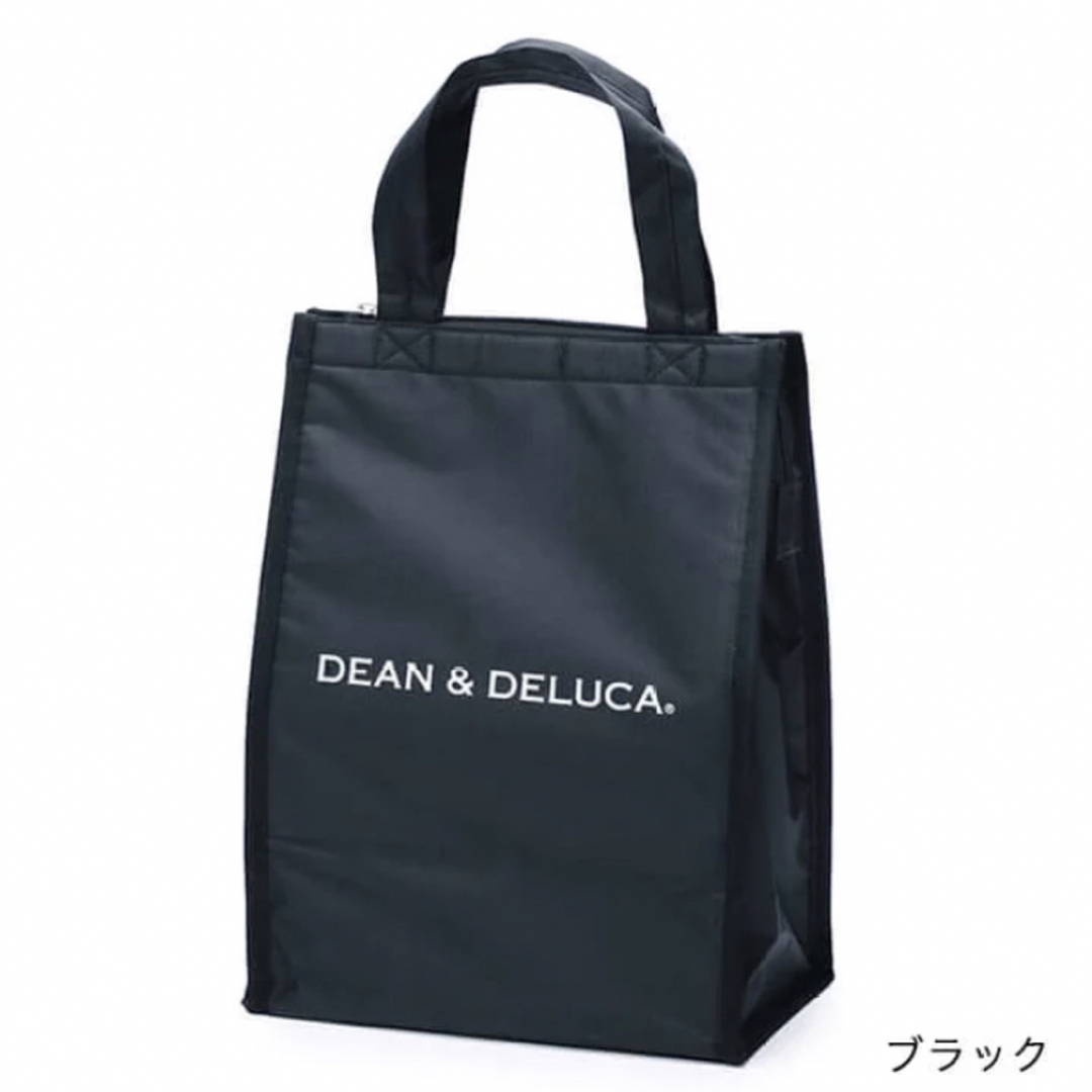 DEAN & DELUCA(ディーンアンドデルーカ)のディーンアンドデルーカ クーラーバッグM ブラック / グレー DEAN&DEL インテリア/住まい/日用品のキッチン/食器(弁当用品)の商品写真