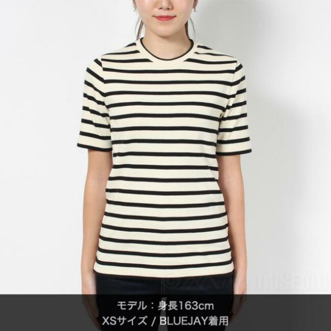 Jil Sander(ジルサンダー)の【新品未使用】 JIL SANDER ジルサンダー レディース T-Shirt Tシャツ カットソー 半袖 コットン J40GC0111J46497 【Lサイズ/BLUEJAY】 レディースのトップス(Tシャツ(半袖/袖なし))の商品写真