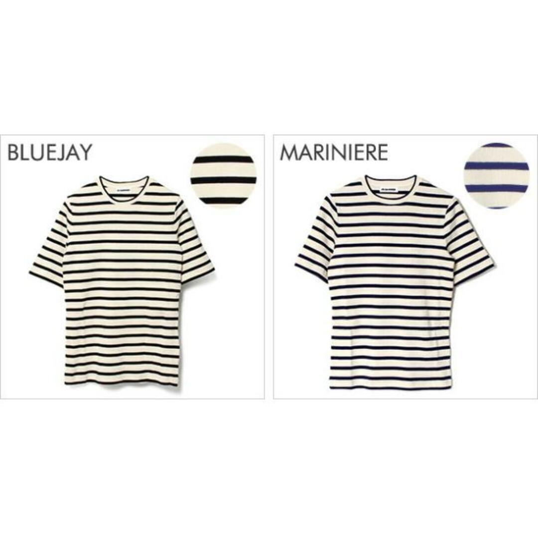 Jil Sander(ジルサンダー)の【新品未使用】 JIL SANDER ジルサンダー レディース T-Shirt Tシャツ カットソー 半袖 コットン J40GC0111J46497 【Lサイズ/BLUEJAY】 レディースのトップス(Tシャツ(半袖/袖なし))の商品写真