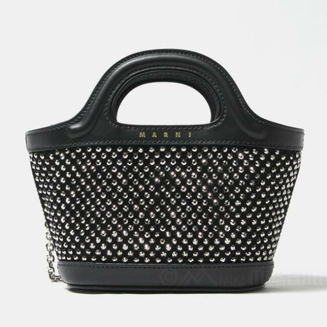 Marni(マルニ)の【新品未使用】 MARNI マルニ ハンドバッグ ショルダーバッグ TROPICALIA BAG SMALL BMMP0137Q0P6450 【BLACK】 レディースのバッグ(ショルダーバッグ)の商品写真