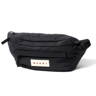 Marni - 【新品未使用】 MARNI マルニ ウエストポーチ BUM BAG LARGE バムバッグ レディース MUMP0007U2P6460 【BLACK】