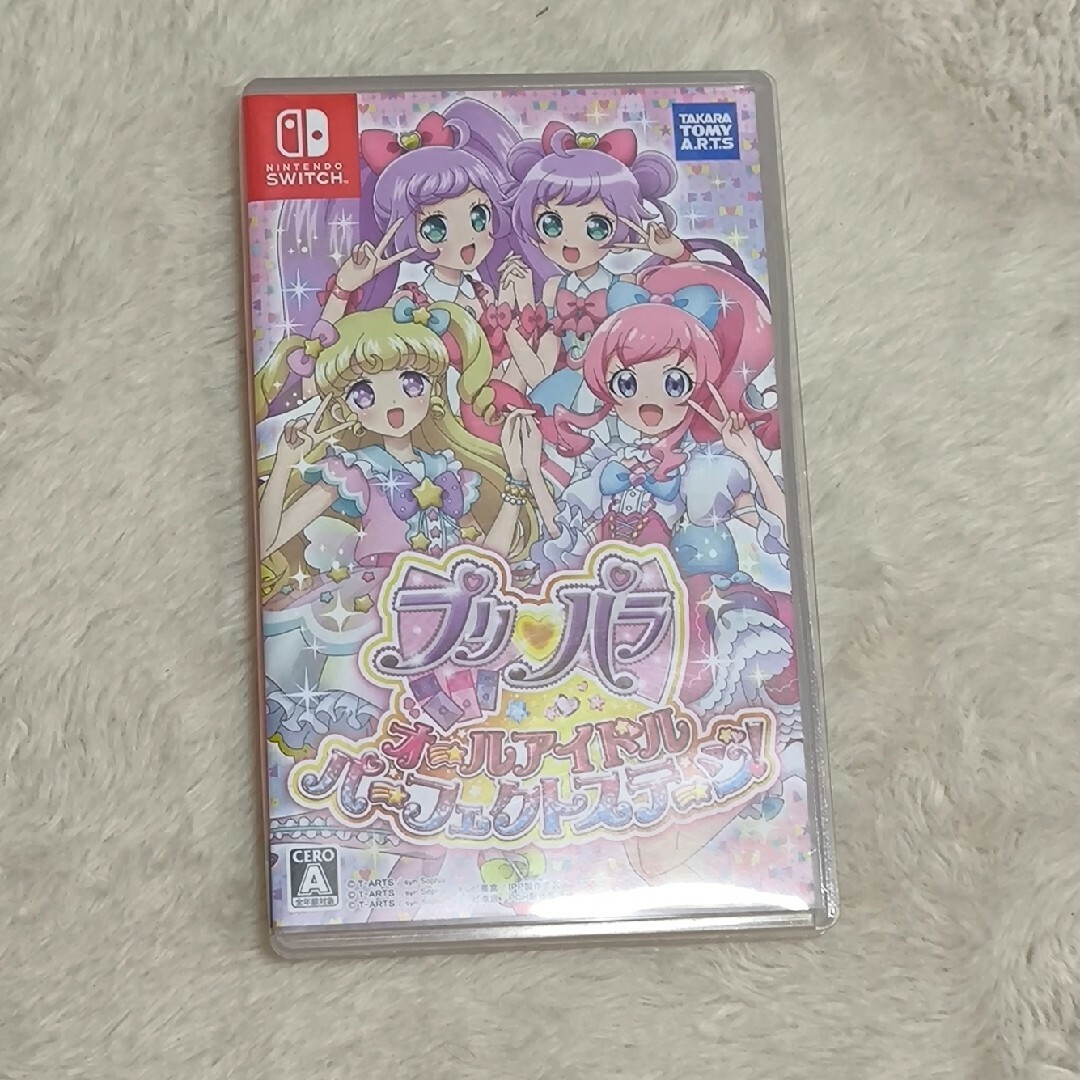 プリパラ Switch カセット エンタメ/ホビーのゲームソフト/ゲーム機本体(家庭用ゲームソフト)の商品写真