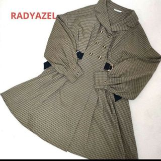 レディアゼル(REDYAZEL)の【お値下げ歓迎】RADYAZEL レディアゼル　チェック柄膝丈ワンピース(ひざ丈ワンピース)