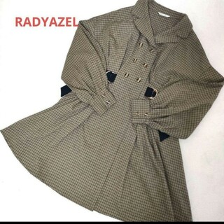 REDYAZEL - 【お値下げ歓迎】RADYAZEL レディアゼル　チェック柄膝丈ワンピース