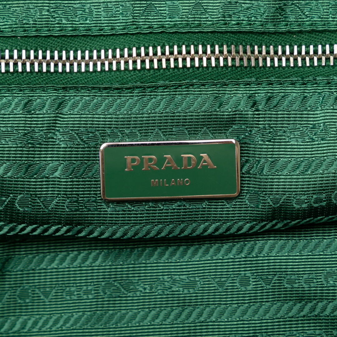 PRADA(プラダ)のプラダ 三角ロゴプレート フラワー 花 モチーフ トートバッグ ショルダーバッグ 2WAY ナイロン レディース PRADA 【1-0141728】 レディースのバッグ(ハンドバッグ)の商品写真