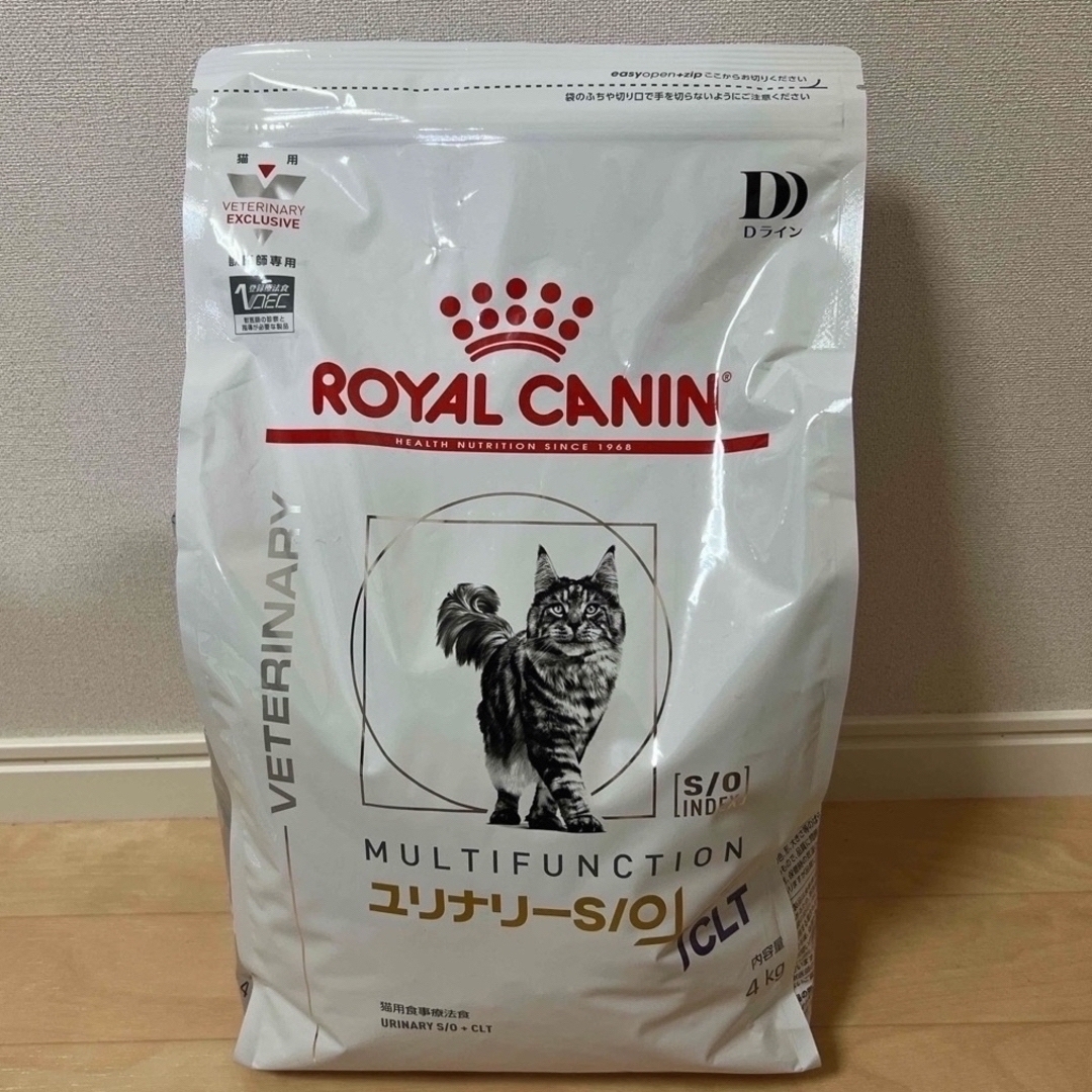 ROYAL CANIN(ロイヤルカナン)のロイヤルカナン　ユリナリーS/O+CLT 4kg その他のペット用品(ペットフード)の商品写真