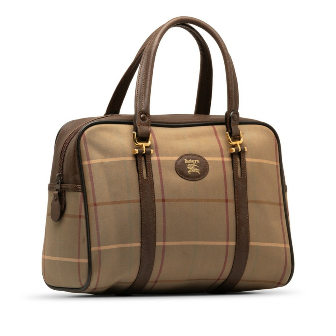 BURBERRY(バーバリー)のバーバリー チェック ハンドバッグ ナイロン レディース BURBERRY 【1-0142576】 レディースのバッグ(ハンドバッグ)の商品写真