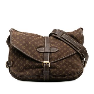 ルイヴィトン(LOUIS VUITTON)のルイ ヴィトン モノグラム ミニ ラン ソミュール ショルダーバッグ M95227 ナイロン レディース LOUIS VUITTON 【1-0142687】(ショルダーバッグ)