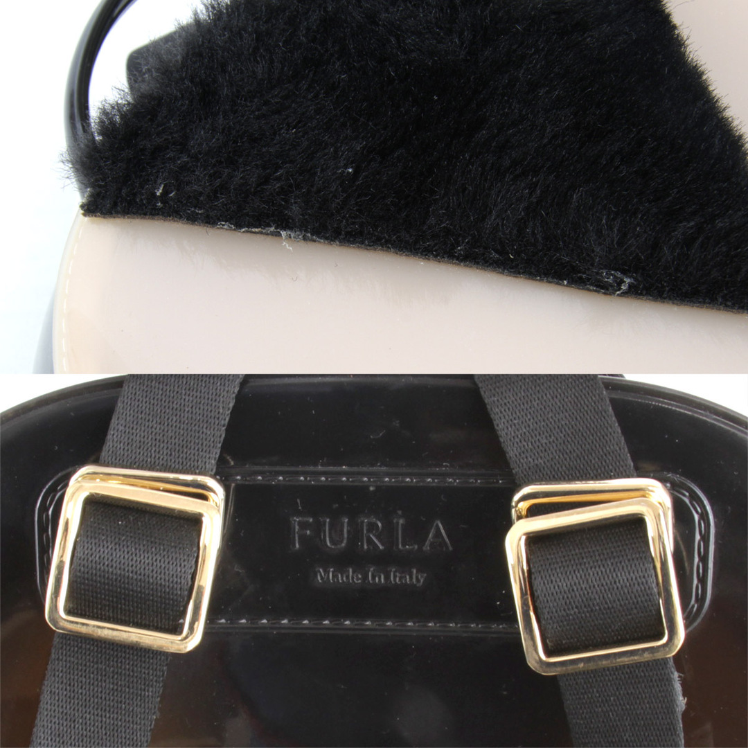 Furla(フルラ)の良品『USED』 Furla フルラ キャンディバッグ リュック・デイパック PVC ピンク【中古】 レディースのバッグ(リュック/バックパック)の商品写真