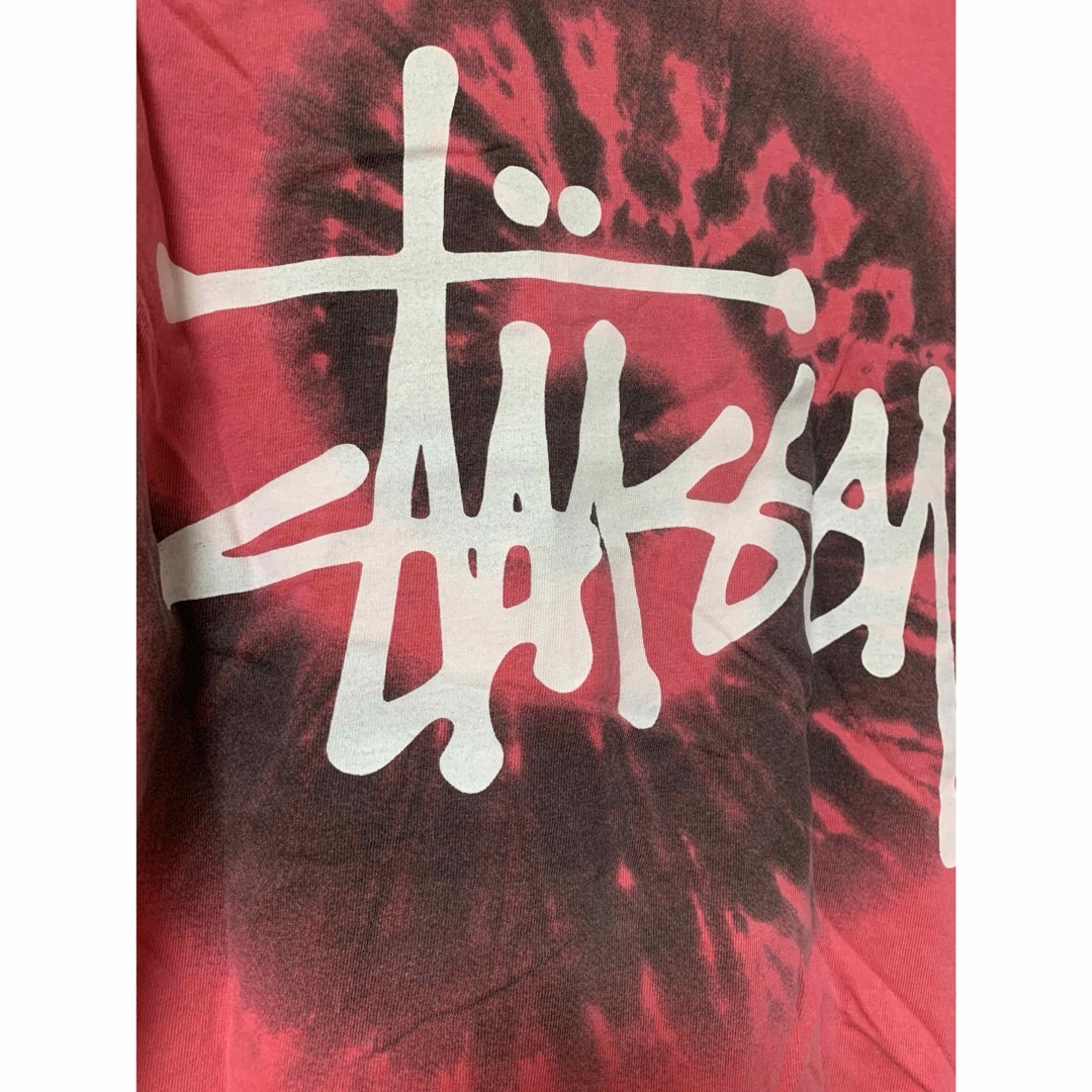 STUSSY(ステューシー)のSTUSSY Tシャツ デカロゴ ピンク メンズのトップス(Tシャツ/カットソー(半袖/袖なし))の商品写真