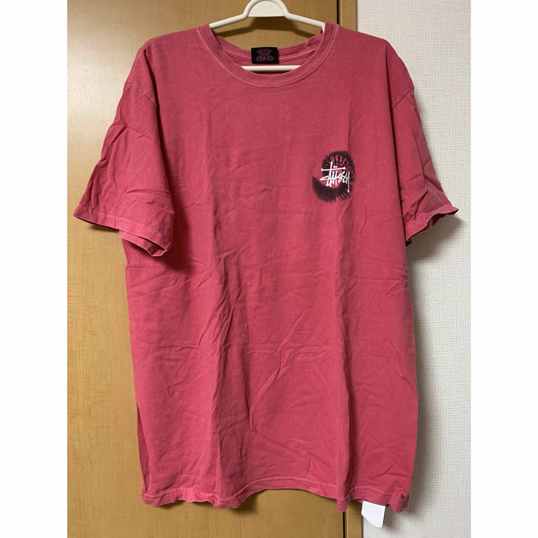 STUSSY(ステューシー)のSTUSSY Tシャツ デカロゴ ピンク メンズのトップス(Tシャツ/カットソー(半袖/袖なし))の商品写真