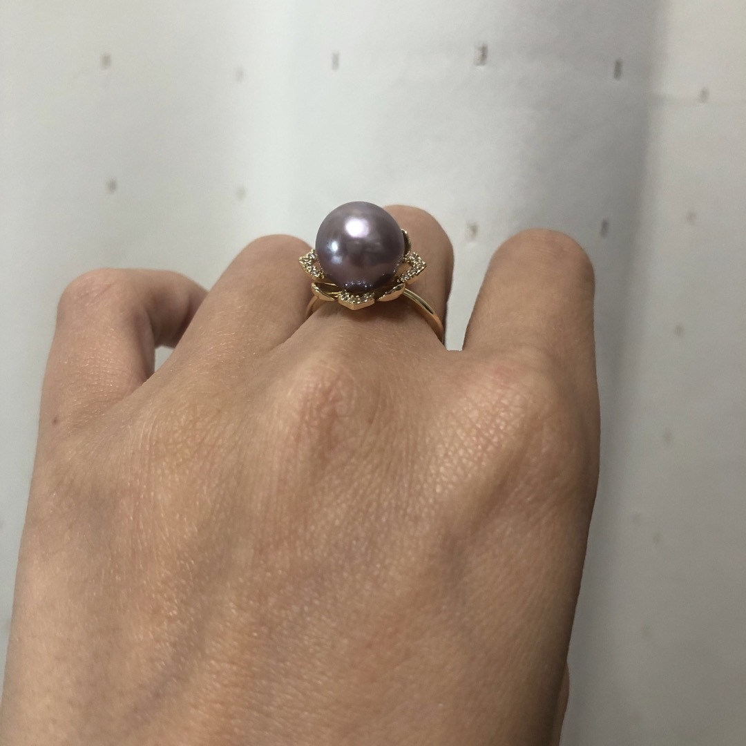 淡水パール　真珠　指輪　リング　 レディースのアクセサリー(リング(指輪))の商品写真