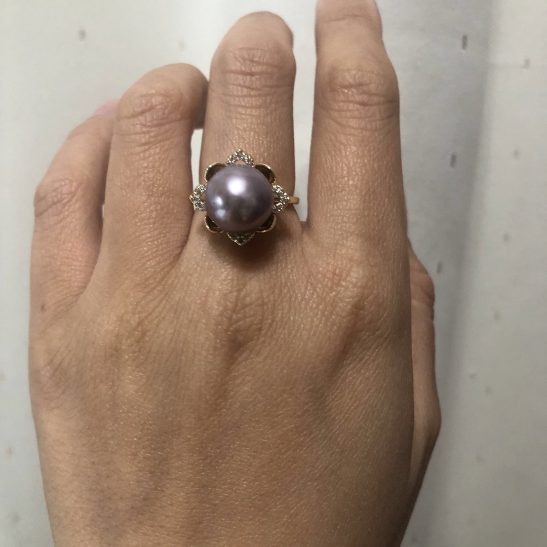 淡水パール　真珠　指輪　リング　 レディースのアクセサリー(リング(指輪))の商品写真