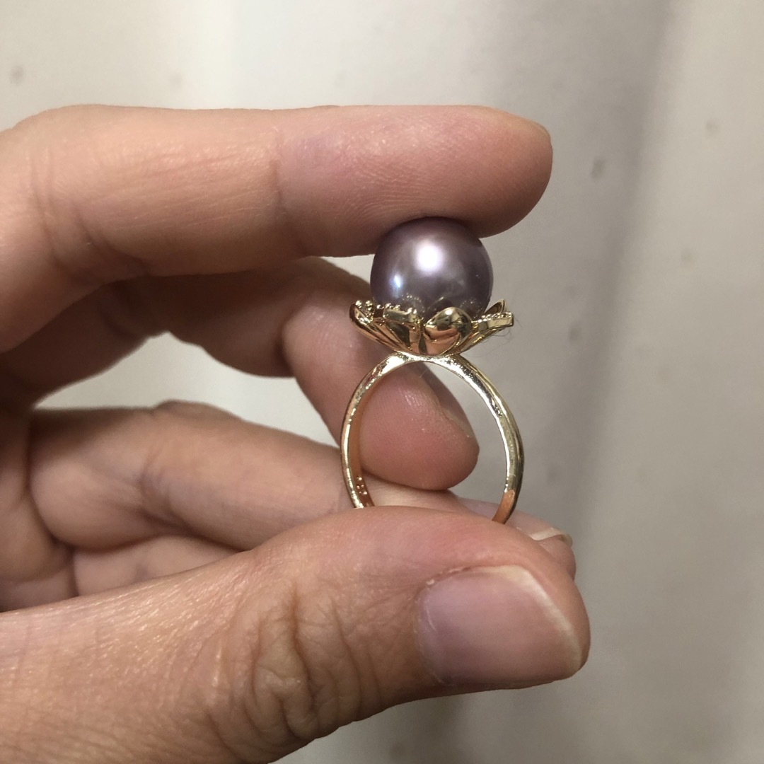 淡水パール　真珠　指輪　リング　 レディースのアクセサリー(リング(指輪))の商品写真