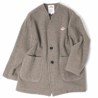 ダントン(DANTON)のDANTON COLLARLESS V NECK COAT Vネックコート (その他)