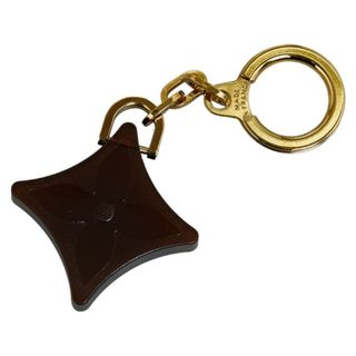 ルイヴィトン(LOUIS VUITTON)の美品 ルイ ヴィトン モノグラム キーリング アクリル レディース LOUIS VUITTON 【222-44069】(キーホルダー)