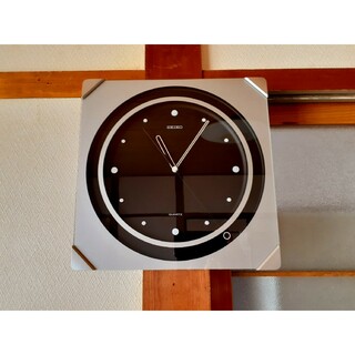 セイコー(SEIKO)の80's　SEIKO　掛け時計　ポストモダン　ビンテージ　レトロ(掛時計/柱時計)