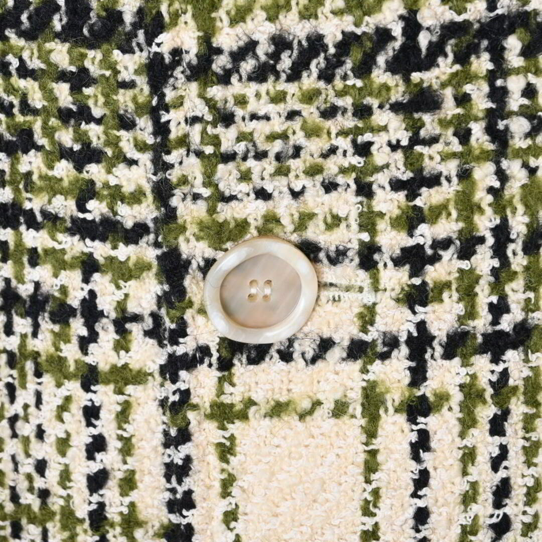 Marni(マルニ)のMARNI モヘア混 チェック コート レディースのジャケット/アウター(ロングコート)の商品写真