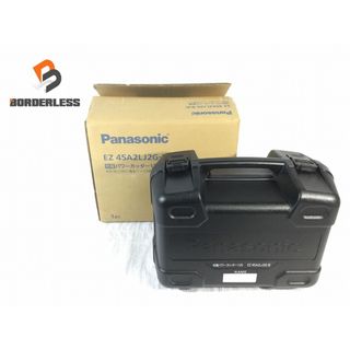 パナソニック(Panasonic)の☆未使用品☆Panasonic パナソニック 18V/14.4V 充電 パワーカッター135 EZ45A2LJ2G-B(ブラック) バッテリー2個(18V 5.0AH) 充電器 87067(工具)