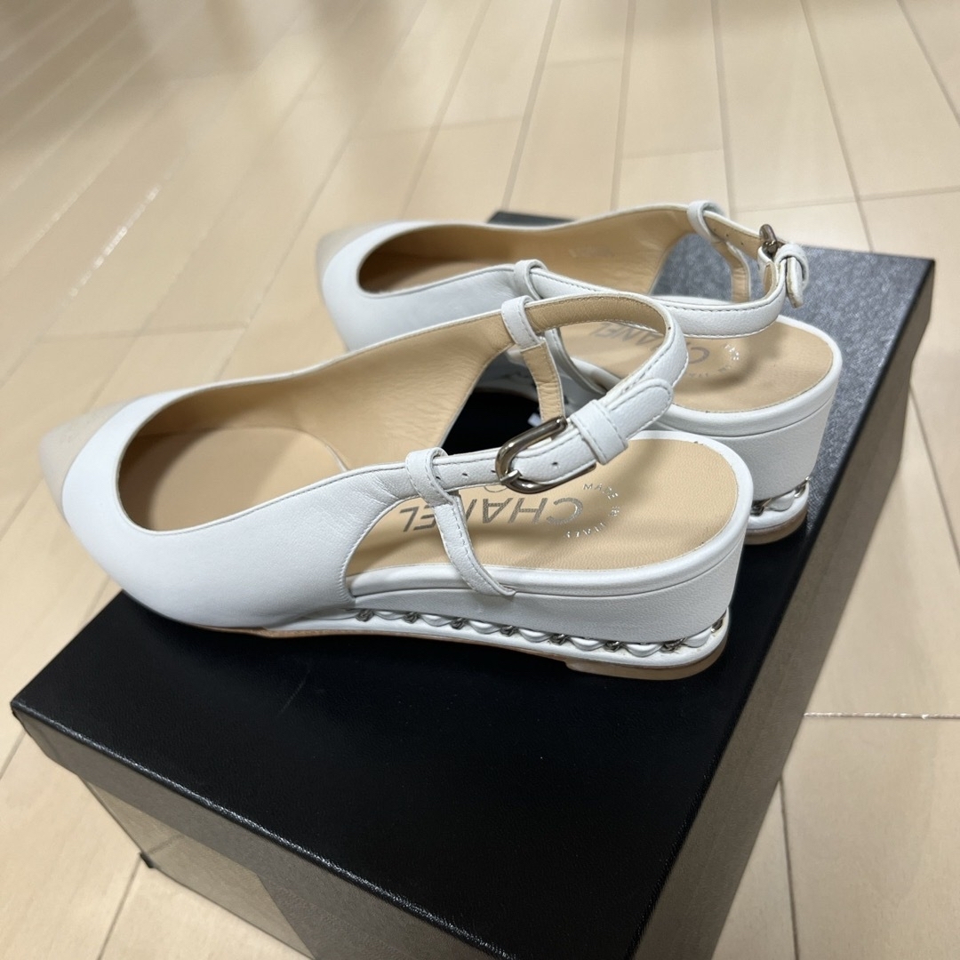 CHANEL(シャネル)の美品　シャネル　パンプス　シャネル　サンダル レディースの靴/シューズ(ハイヒール/パンプス)の商品写真