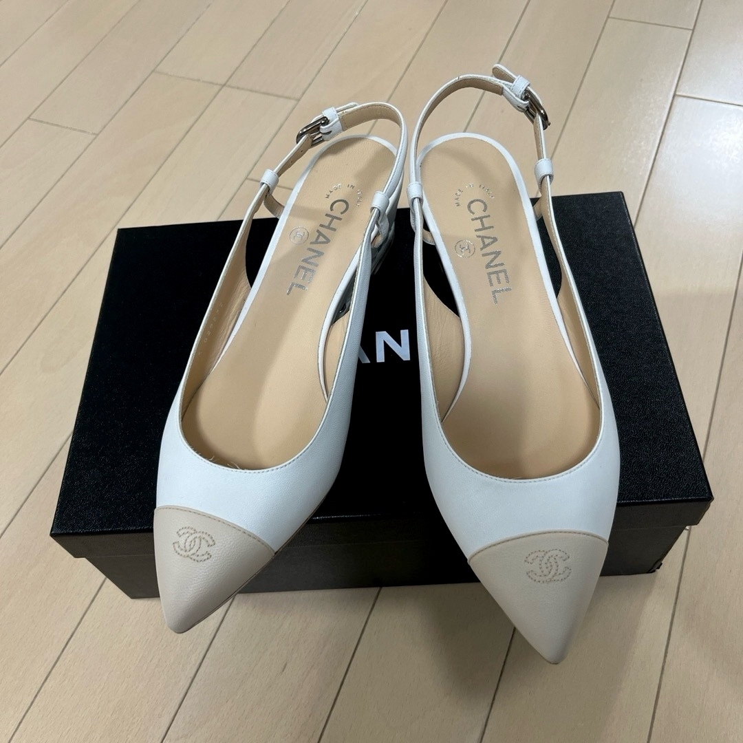 CHANEL(シャネル)の美品　シャネル　パンプス　シャネル　サンダル レディースの靴/シューズ(ハイヒール/パンプス)の商品写真