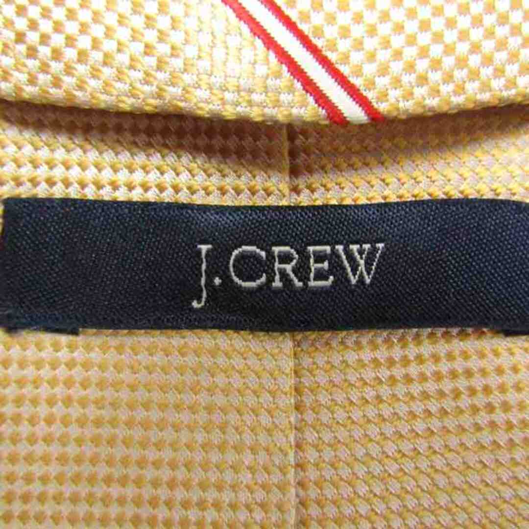 Jクルー ブランドネクタイ ストライプ柄 ボーダー柄 シルク 日本製 メンズ ブラウン J.CREW メンズのファッション小物(ネクタイ)の商品写真