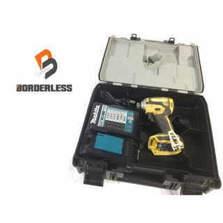 マキタ(Makita)の☆中古品☆makita マキタ 18V 充電式インパクトドライバ TD172D 充電器 ケース付き 88141(工具)