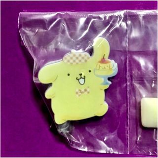 サンリオ(サンリオ)のサンリオ💛ポムポムプリン💛ピタコット💛アクリルクリップ💛くすみギンガム💛(キャラクターグッズ)