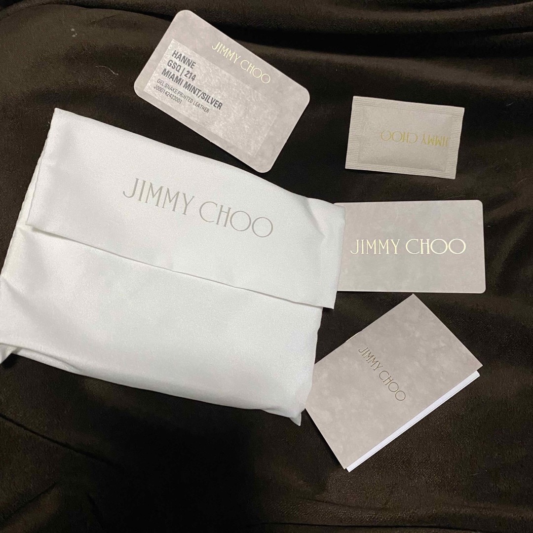 JIMMY CHOO(ジミーチュウ)のJIMMY CHOO 財布 二つ折り　ジミーチュウ レディースのファッション小物(財布)の商品写真