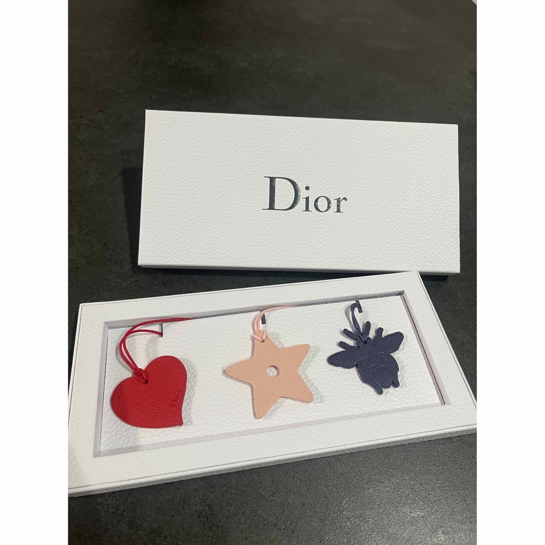 Christian Dior(クリスチャンディオール)のDIOR バッグチャーム　ノベルティ ハンドメイドのファッション小物(バッグチャーム)の商品写真