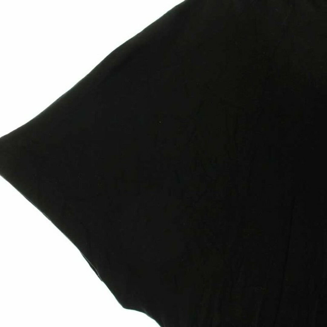 Spick and Span Noble(スピックアンドスパンノーブル)のスピック＆スパン ノーブル チュニック 半袖 ドルマンスリーブ 変形 黒 レディースのトップス(カットソー(半袖/袖なし))の商品写真