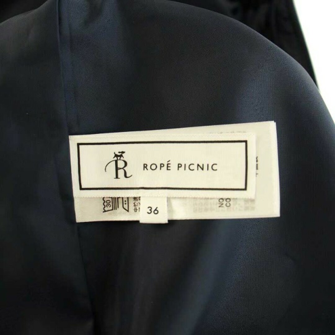 Rope' Picnic(ロペピクニック)のロペピクニック 360°ウルトラストレッチ セットアップ対応 ラップ風スカート レディースのスカート(ひざ丈スカート)の商品写真