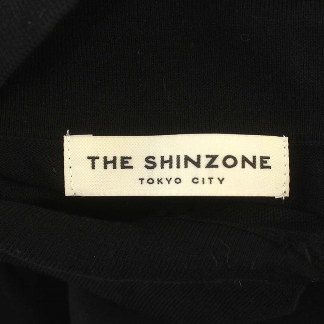 Shinzone(シンゾーン)のシンゾーン Shinzone POLO ニット カーディガン コットン F 黒 レディースのトップス(カーディガン)の商品写真