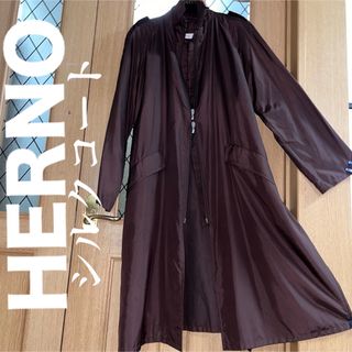 ヘルノ(HERNO)の❤️HERNO シルク　スプリングコート❤️(スプリングコート)