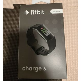 Fitbit Charge 6 Obsidian Black アルミニウム(その他)