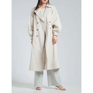 LADY MADE - レディメイド　バルーンスリーブ2WAYベルトトレンチコート　新品