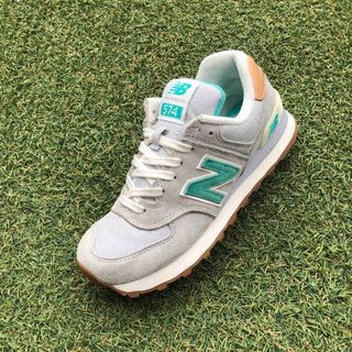 ニューバランス(New Balance)の美品23 newbalance WL574BCB ニューバランス HW991(スニーカー)