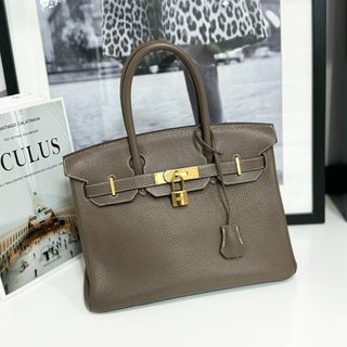 エルメス(Hermes)のエルメス バーキン30 トリヨンクレマンス トープ Y刻印(ハンドバッグ)