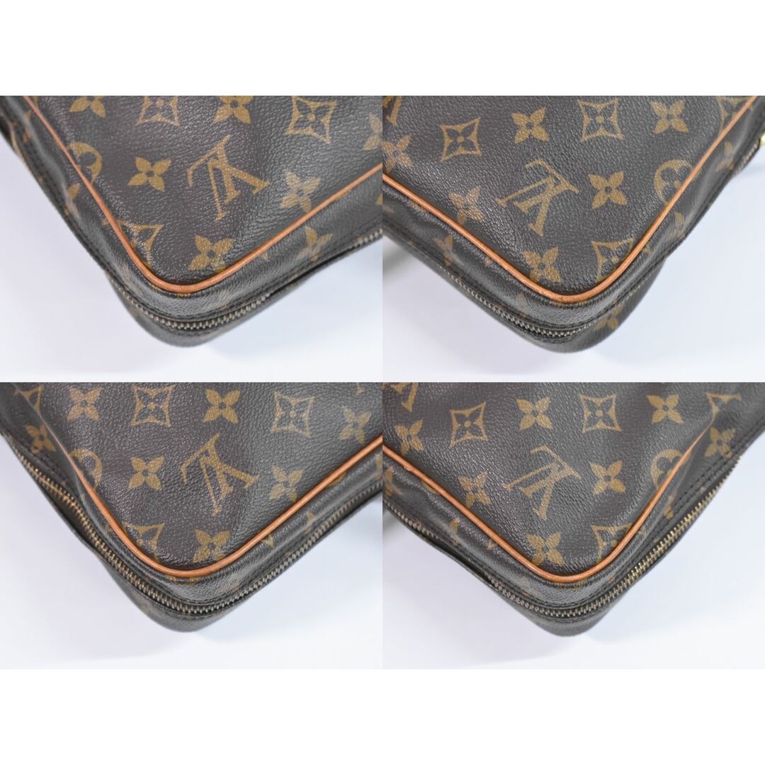 LOUIS VUITTON(ルイヴィトン)の本物 ルイヴィトン LOUIS VUITTON LV ポルトドキュマン ヴォワヤージュ モノグラム ビジネスバッグ ハンドバッグ ブラウン M53361 ビトン バッグ 中古	 メンズのバッグ(ビジネスバッグ)の商品写真