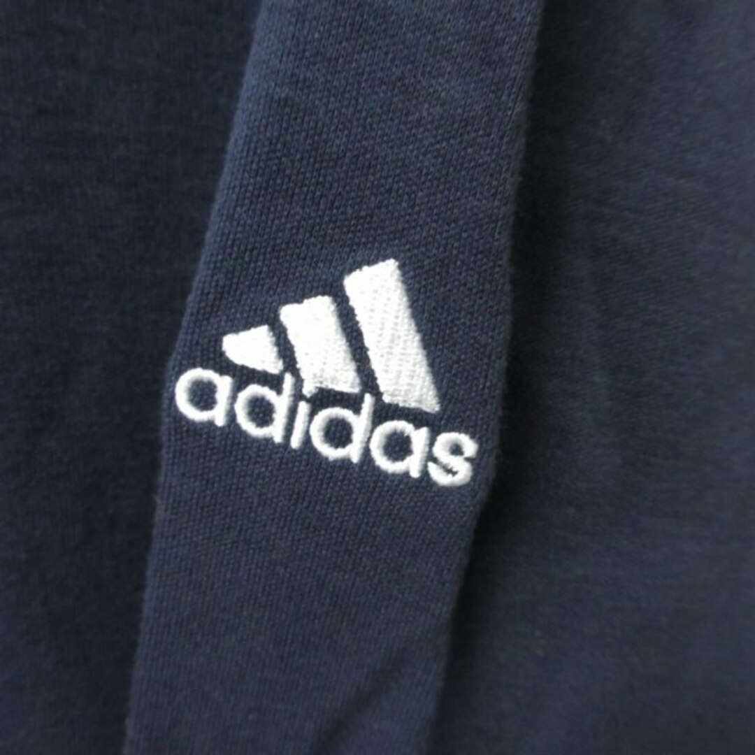 adidas(アディダス)のアディダス adidas タートルネック カットソー  長袖 紺 ■GY31 メンズのトップス(Tシャツ/カットソー(七分/長袖))の商品写真