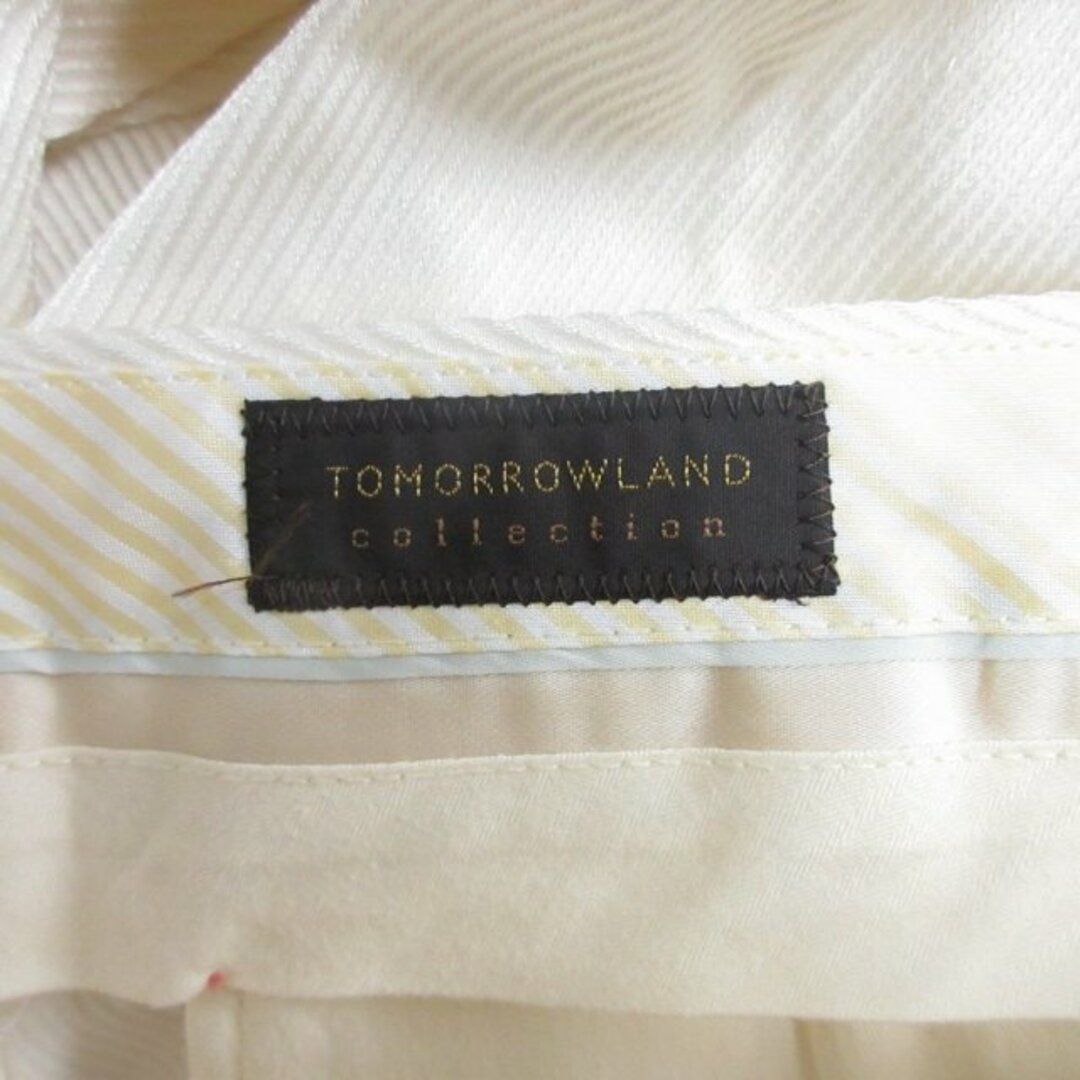 トゥモローランドコレクション 美品 近年 スラックス パンツ XS ■GY31 レディースのパンツ(その他)の商品写真