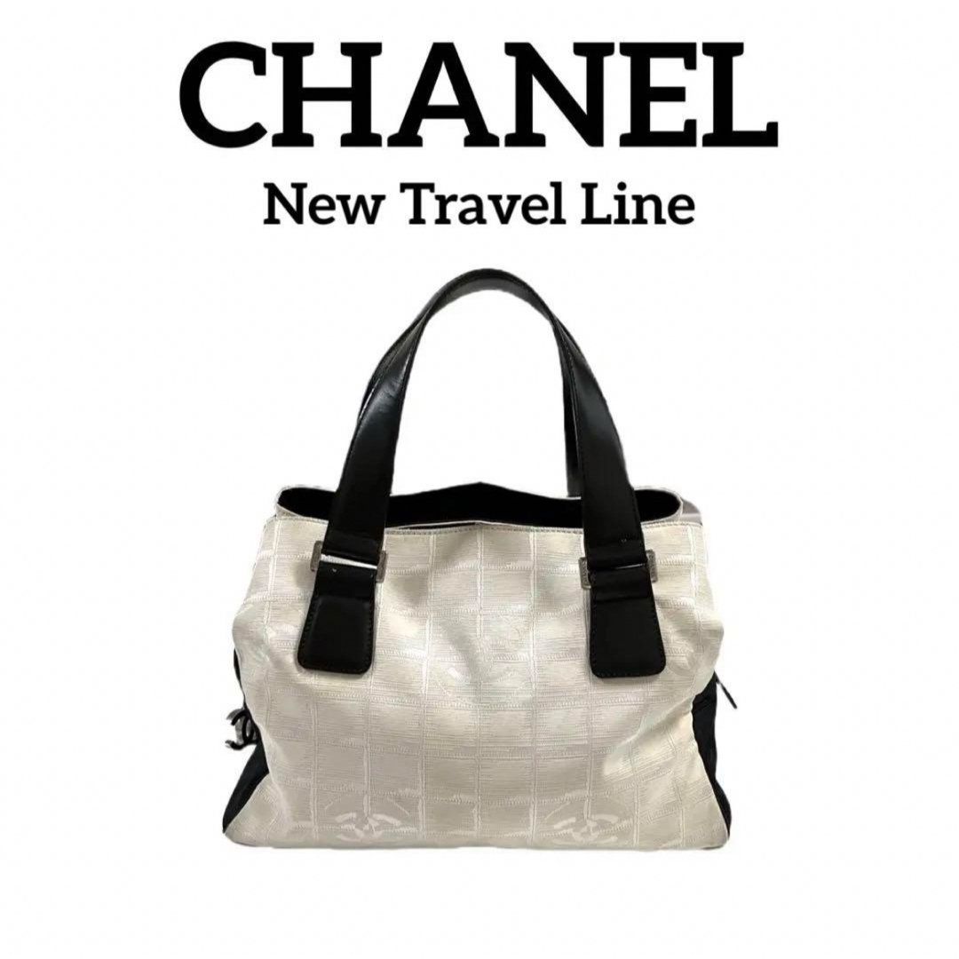 CHANEL(シャネル)のCHANEL シャネル ニュートラベルライン ココマーク パンダ ハンドバッグ レディースのバッグ(ハンドバッグ)の商品写真