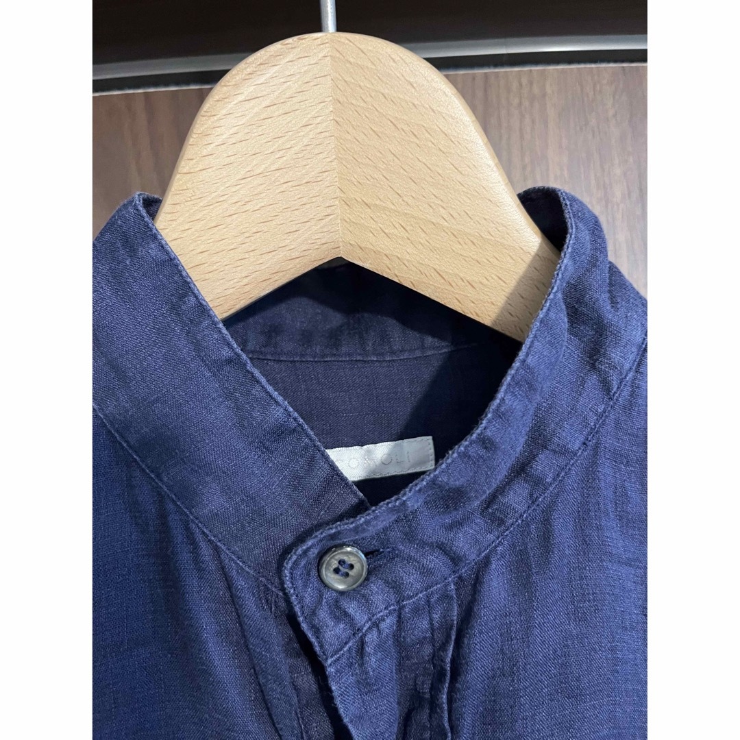 COMOLI(コモリ)のCOMOLI  コモリ リネンWクロス プルオーバーシャツ 21SS メンズのトップス(シャツ)の商品写真