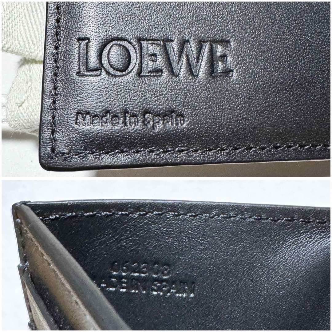 LOEWE(ロエベ)のロエベ 美品 ソフトグレイン カーフ トライフォールド ウォレット 三つ折り財布 メンズのファッション小物(折り財布)の商品写真