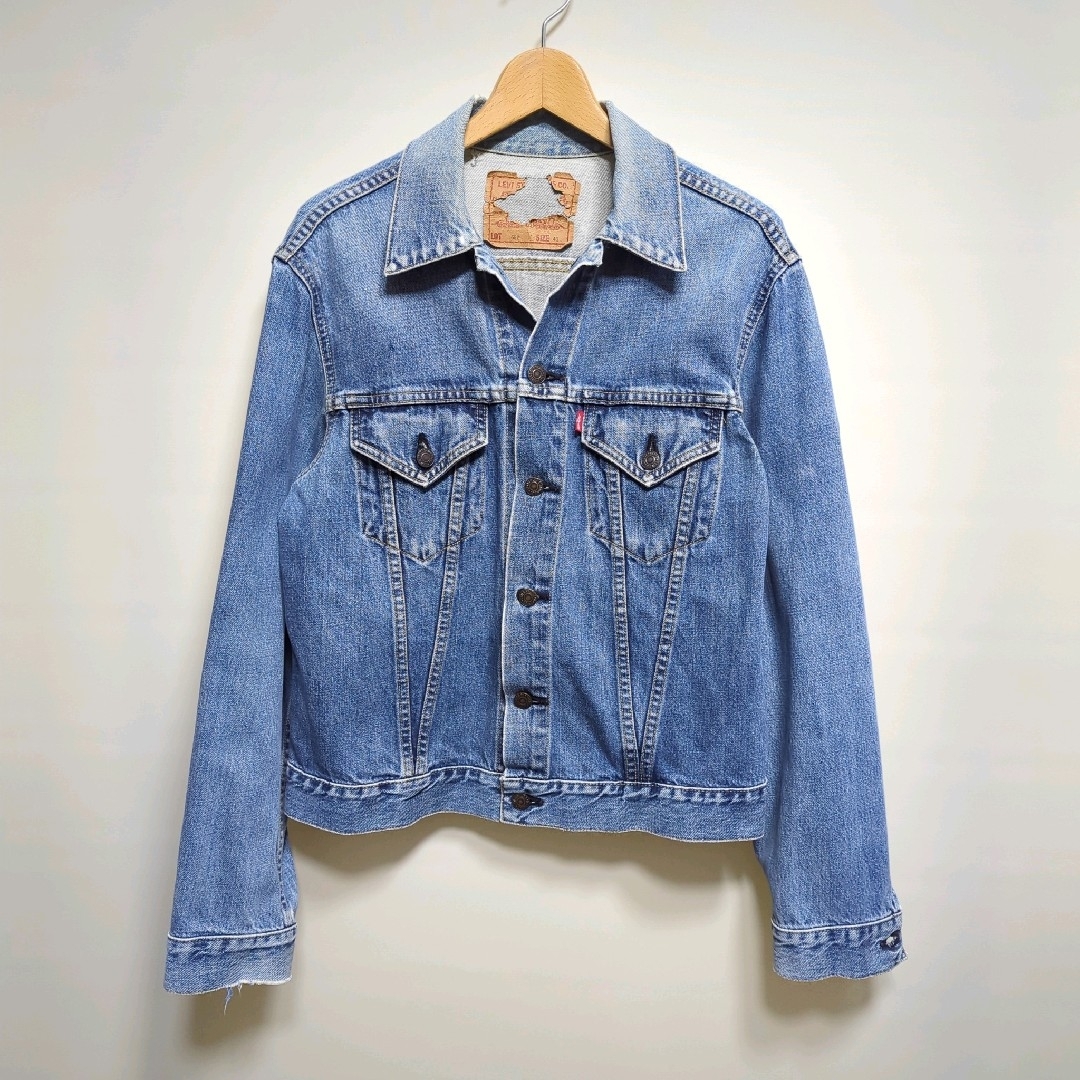 Levi's(リーバイス)の★日本製 90s LEVI’S BIGE 3rd 557 デニムジャケット メンズのジャケット/アウター(Gジャン/デニムジャケット)の商品写真