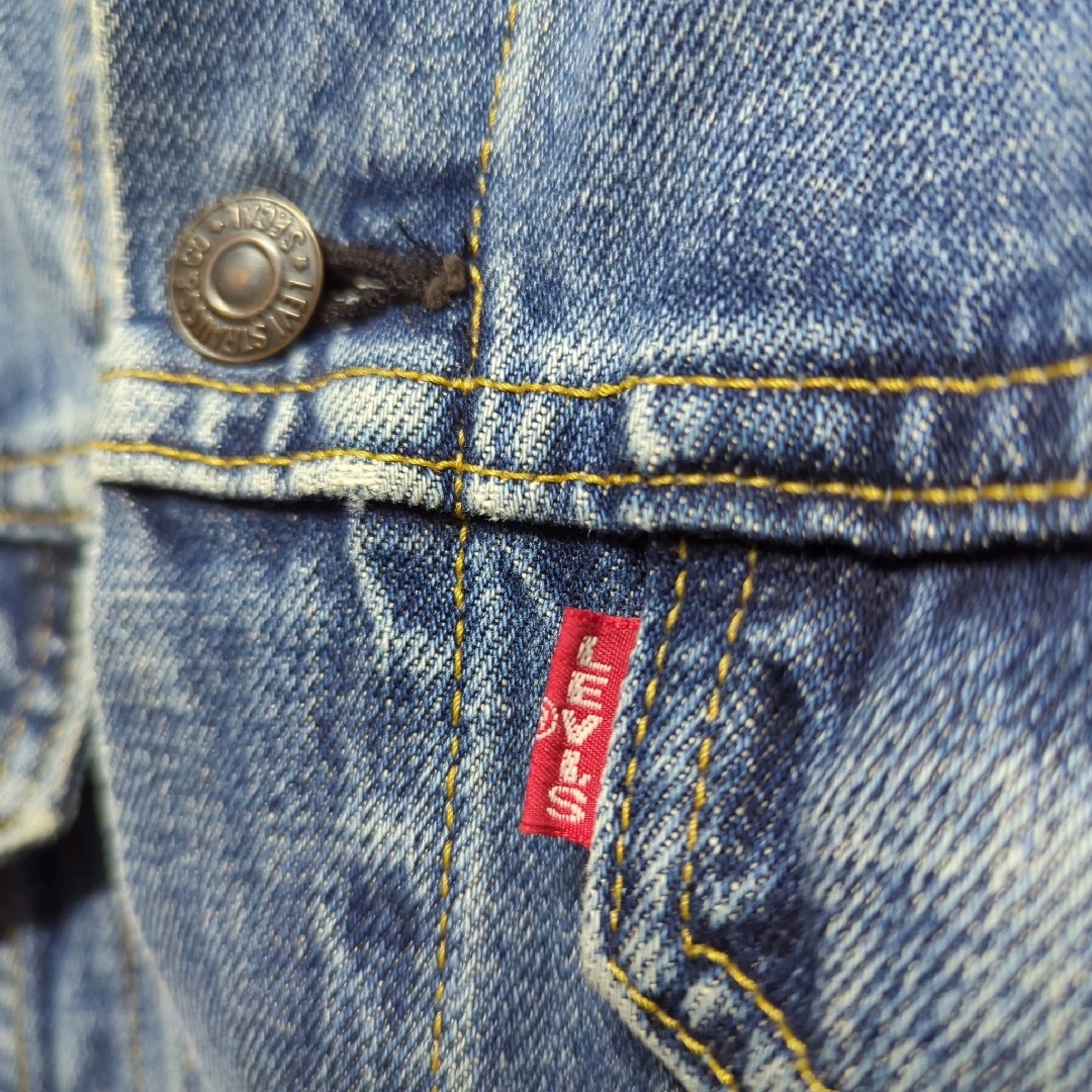 Levi's(リーバイス)の★日本製 90s LEVI’S BIGE 3rd 557 デニムジャケット メンズのジャケット/アウター(Gジャン/デニムジャケット)の商品写真