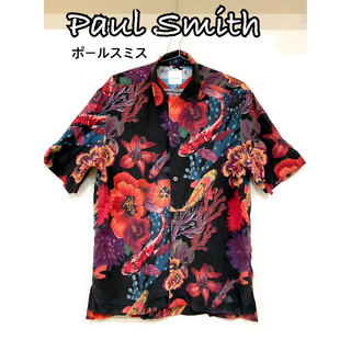 Paul Smith - ポールスミス　半袖シャツ　アロハシャツ 総柄　日本製