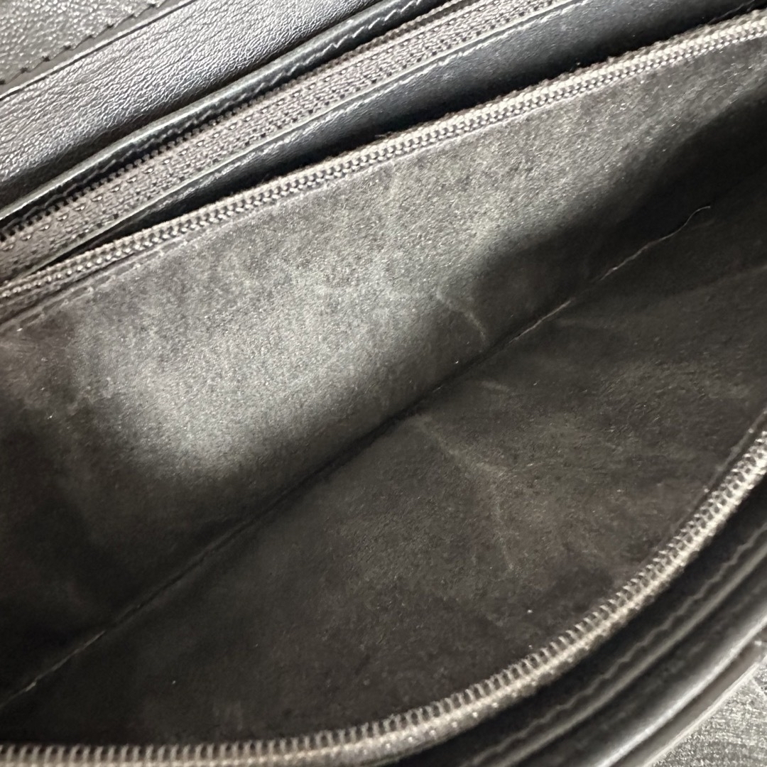 CHANEL(シャネル)の【CHANEL】 エナメルマトラッセチェーンウォレット　ブラック　ブリリアント レディースのバッグ(ショルダーバッグ)の商品写真